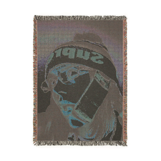 Billie Eilish Woven Blanket