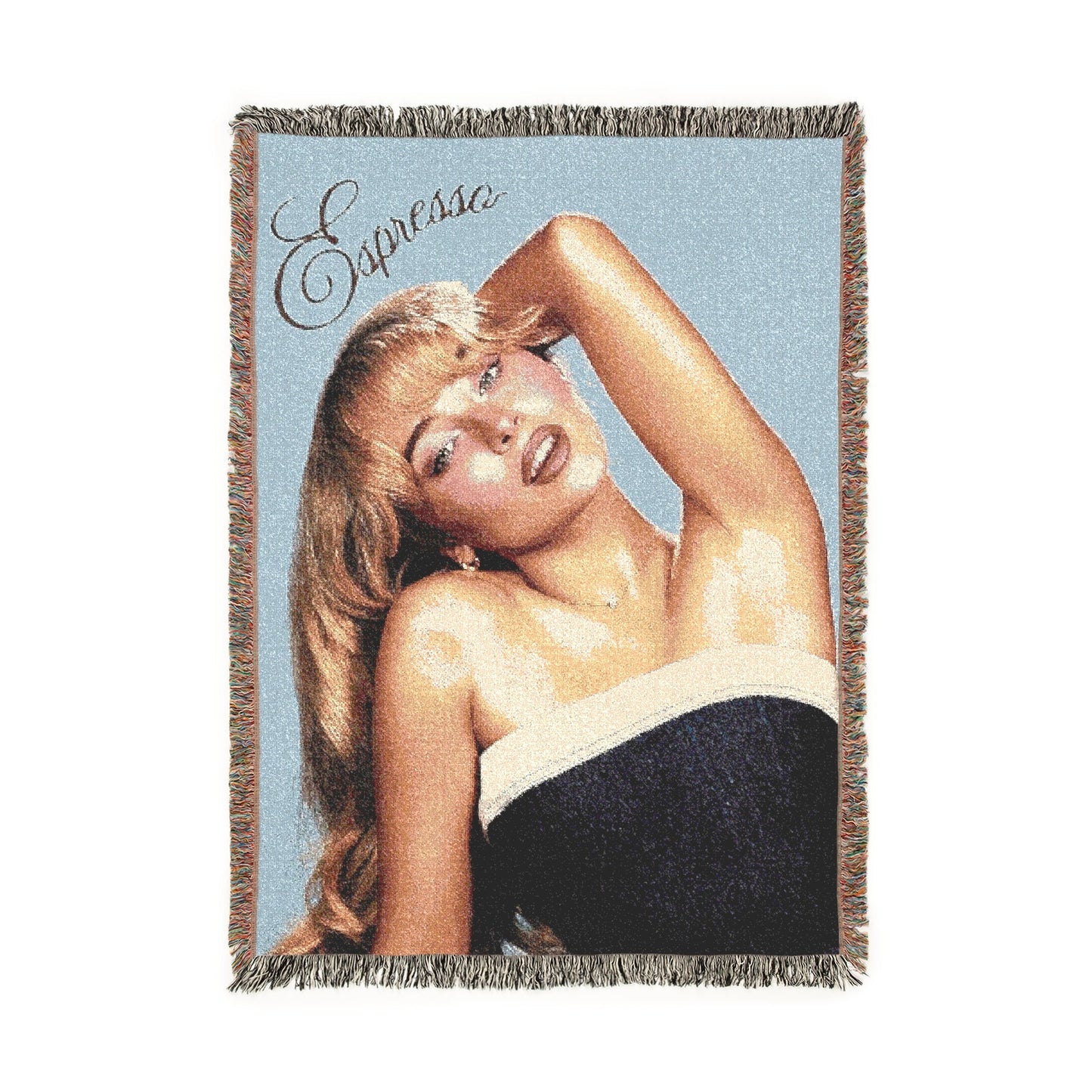 Sabrina Carpenter Espresso Woven Blanket
