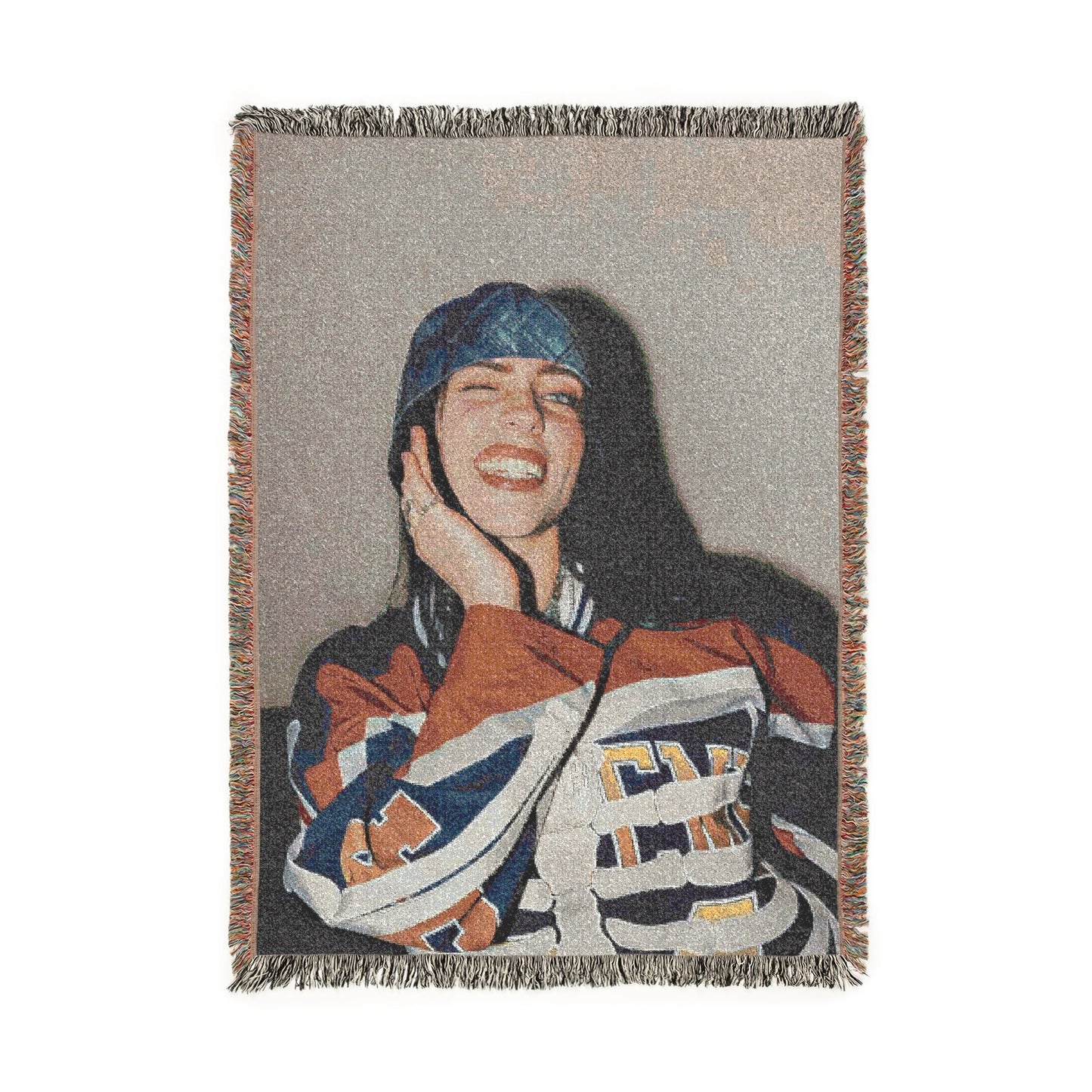 Billie Eilish Woven Blanket