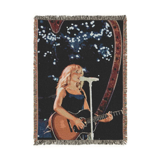 Sabrina Carpenter Woven Blanket