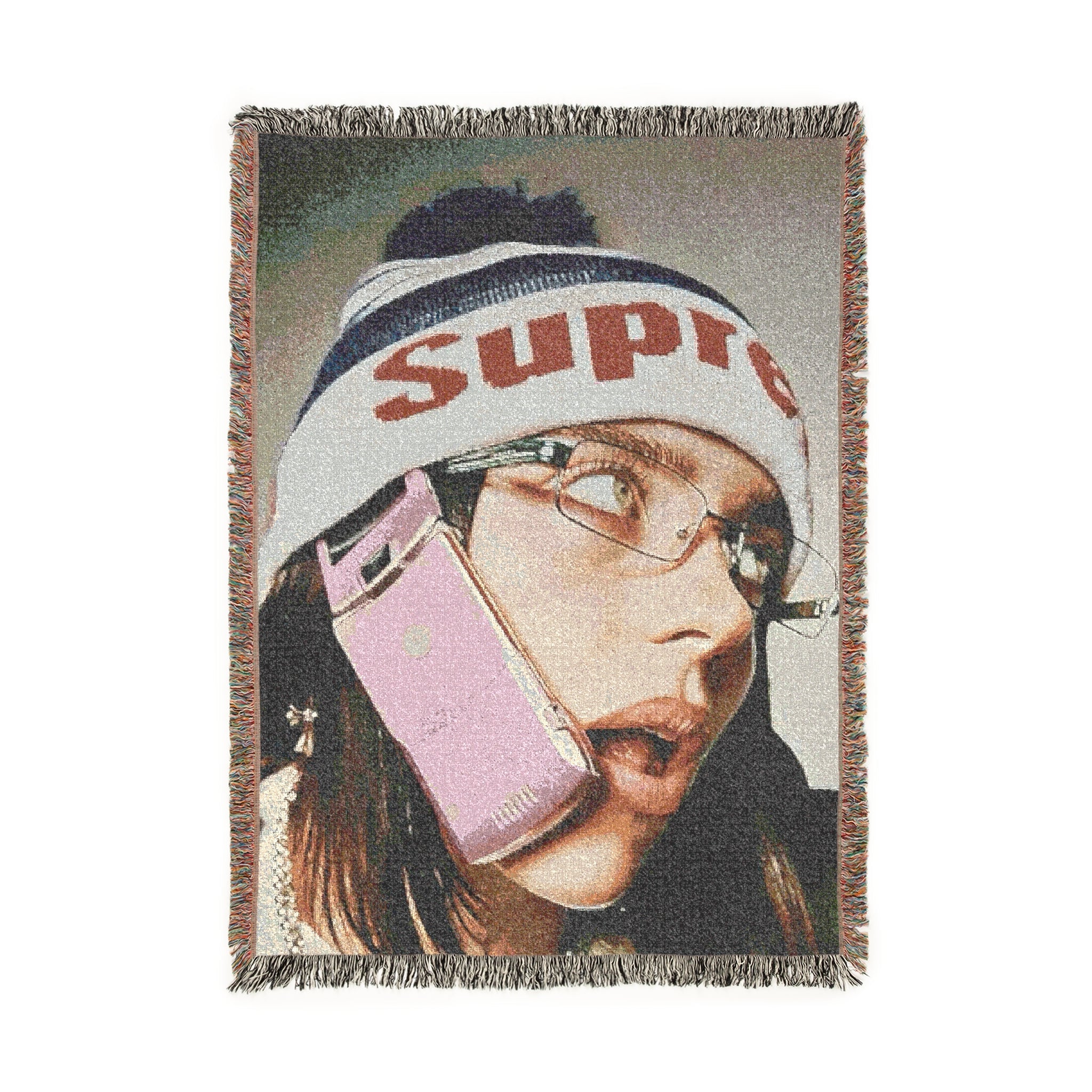 Billie Eilish Woven Blanket