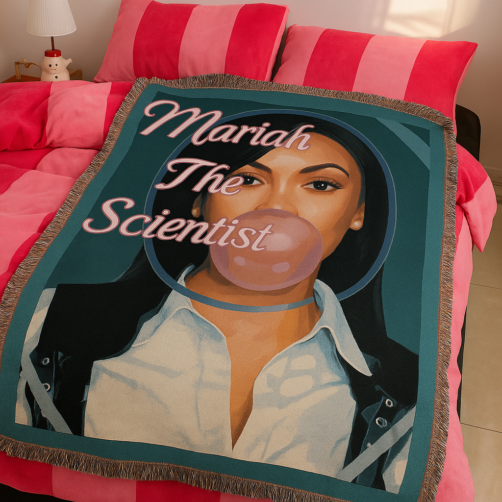 Mariah The Scientist Woven Blanket